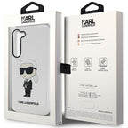 Karl Lagerfeld skaidrus dėklas Galaxy S23+ – Ikonik Karl