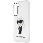 Karl Lagerfeld Ikonik Karl dėklas Galaxy S23 – skaidrus