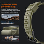 Spigen Rugged Armor Pro dėklas su dirželiu Apple Watch Ultra (49mm) - Žalias -- Apple Watch Ultra