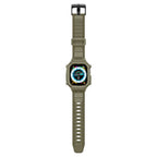 Spigen Rugged Armor Pro dėklas su dirželiu Apple Watch Ultra (49mm) - Žalias -- Apple Watch Ultra