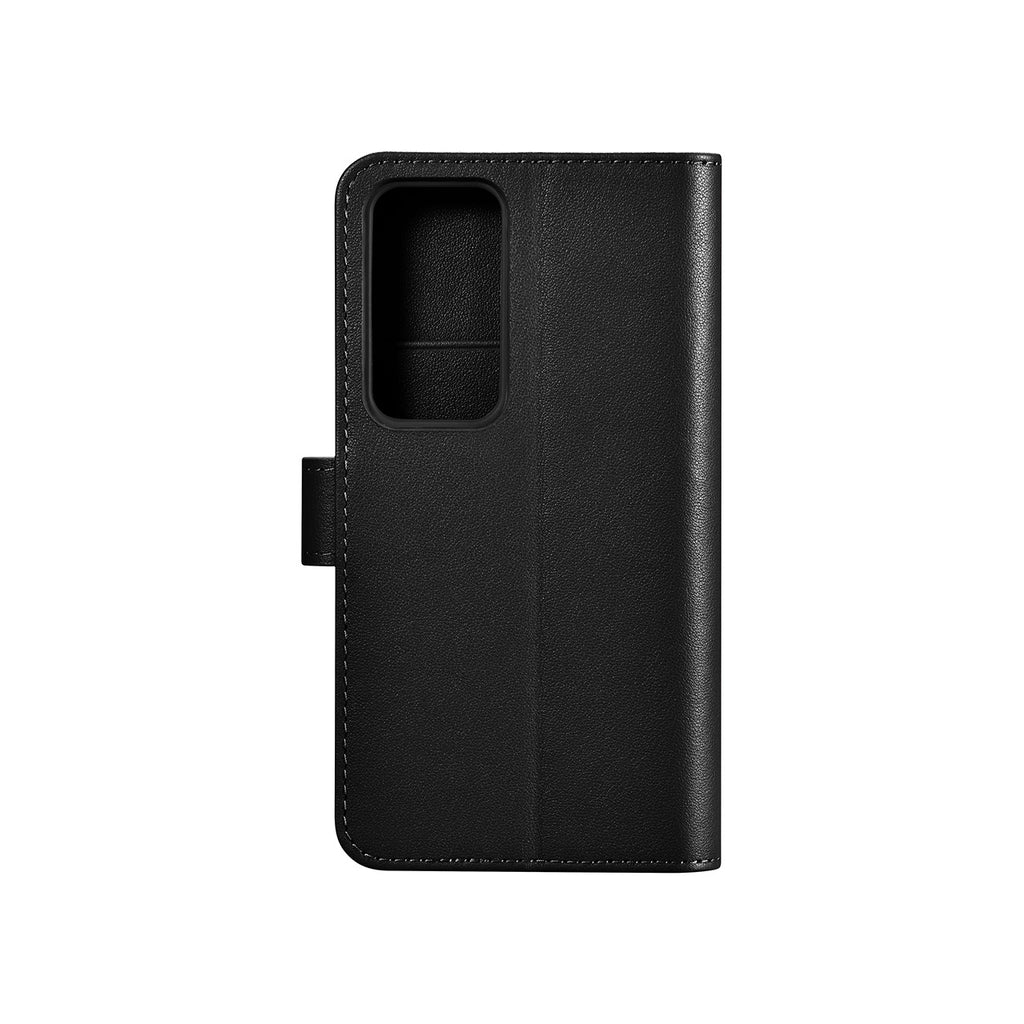 iCarer odinis dėklas-piniginė Galaxy S23+ – juodas