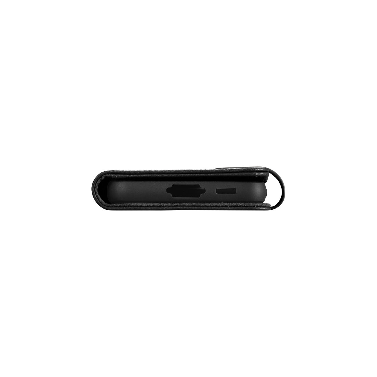 iCarer odinis dėklas-piniginė Galaxy S23+ – juodas