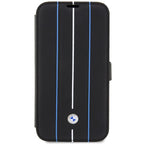 BMW odinis dėklas-knygutė iPhone 14 Pro – juodas