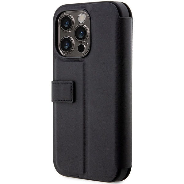 BMW odinis dėklas-knygutė iPhone 14 Pro – juodas