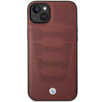 BMW odinis dėklas iPhone 14 6,1" – burgundiškas
