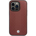 BMW dėklas iPhone 14 Pro Max – bordo