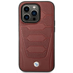 BMW MagSafe dėklas iPhone 14 Pro – bordo