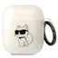 Karl Lagerfeld AirPods 1/2 dėklas – skaidrus Choupette -- AirPods 1