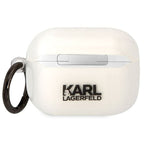 Karl Lagerfeld dėklas AirPods Pro 1 kart. – skaidrus
