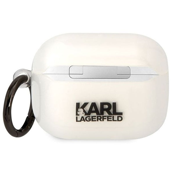 Karl Lagerfeld dėklas AirPods Pro 1 kart. – skaidrus