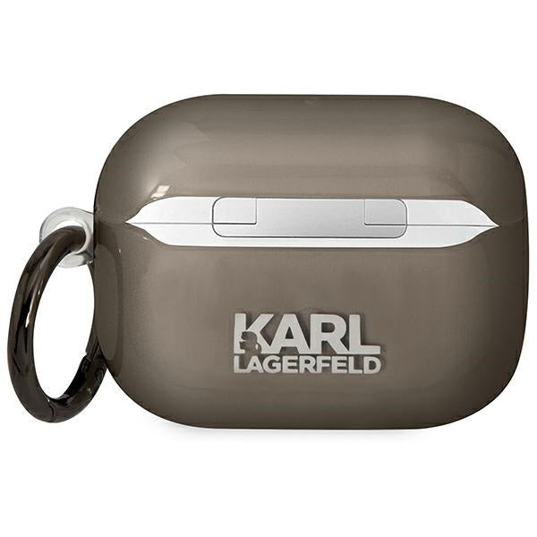 Karl Lagerfeld AirPods Pro 2 dėklas – juodas