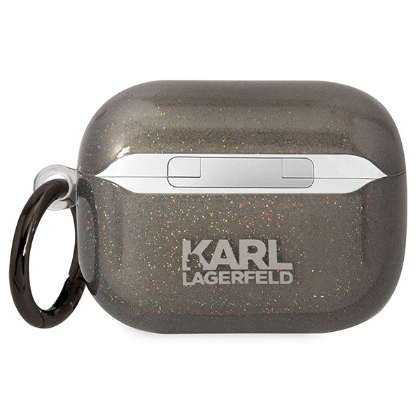 Karl Lagerfeld dėklas AirPods Pro 1 kartos – juodas