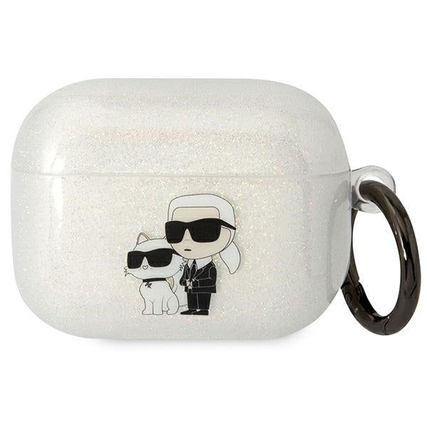 Karl Lagerfeld dėklas AirPods Pro 1 kart. – skaidrus