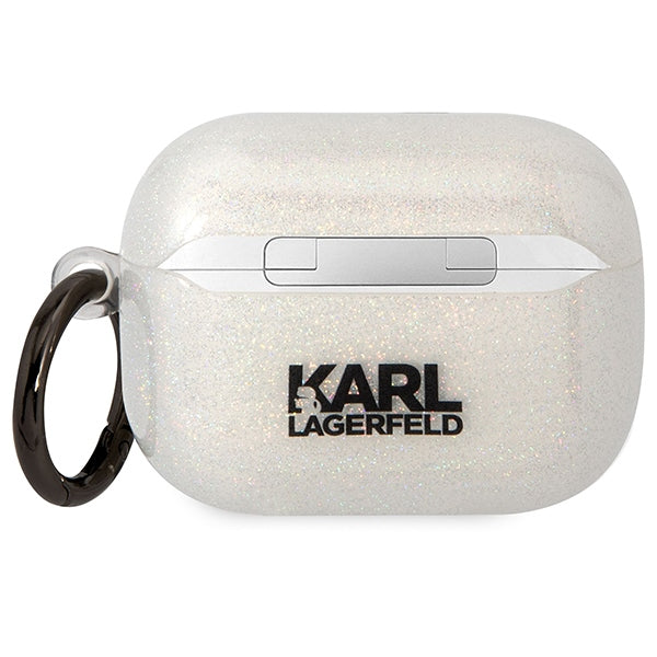 Karl Lagerfeld dėklas AirPods Pro 1 kart. – skaidrus