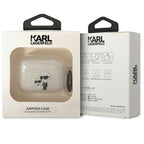 Karl Lagerfeld dėklas AirPods Pro 1 kart. – skaidrus