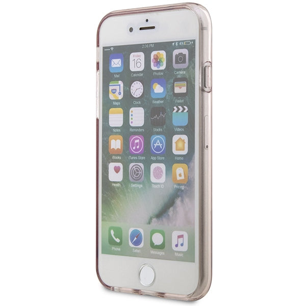 Karlas Lagerfeldas KLHCI8HNCHTCP iPhone 7/8/ SE 2020 / SE 2022 rožinis/rožinis kietas dėklas Ikonik Choupette -- iPhone 7...