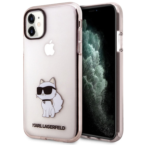 Karl Lagerfeld dėklas iPhone 11/XR – rožinis -- iPhone 11
