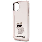 Karl Lagerfeld dėklas iPhone 11/XR – rožinis -- iPhone 11