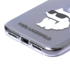 Karl Lagerfeld Choupette dėklas iPhone 11/XR – skaidrus -- iPhone 11