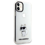 Karl Lagerfeld Choupette dėklas iPhone 11/XR – skaidrus -- iPhone 11