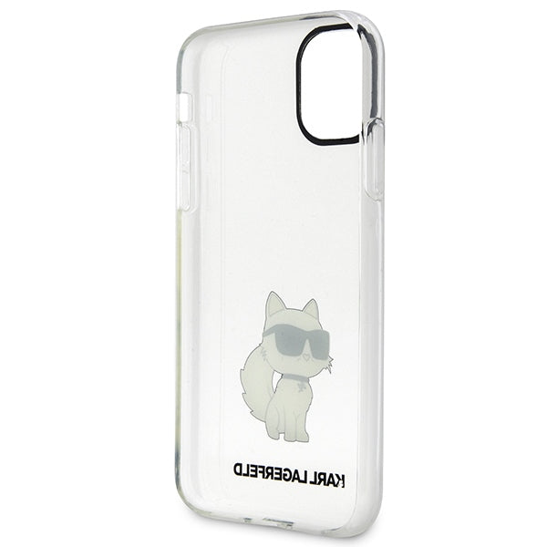Karl Lagerfeld Choupette dėklas iPhone 11/XR – skaidrus -- iPhone 11