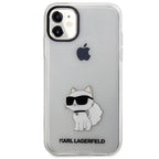 Karl Lagerfeld Choupette dėklas iPhone 11/XR – skaidrus -- iPhone 11