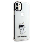 Karl Lagerfeld Choupette dėklas iPhone 11/XR – skaidrus -- iPhone 11