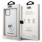 Karl Lagerfeld Choupette dėklas iPhone 11/XR – skaidrus -- iPhone 11