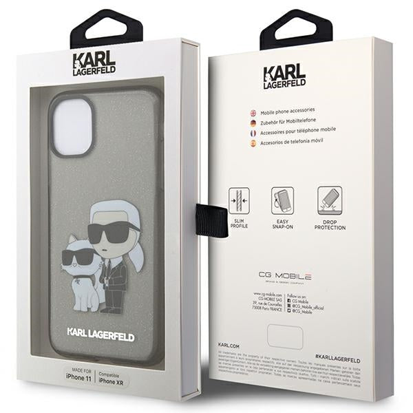 Karl Lagerfeld dėklas iPhone 11/XR 6.1 – juodas -- iPhone 11