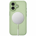 Dėklas Tech-Protect MagPeak MagSafe CC iPhone 17, Matte Sage (matinis žalias) -- iPhone 17