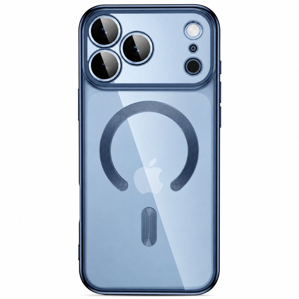 Dėklas Tech-Protect MagFlex MagSafe iPhone 17 Pro Max / 18 Pro Max, blizgus šviesiai mėlynas -- iPhone 17 Pro Max, iPhone...