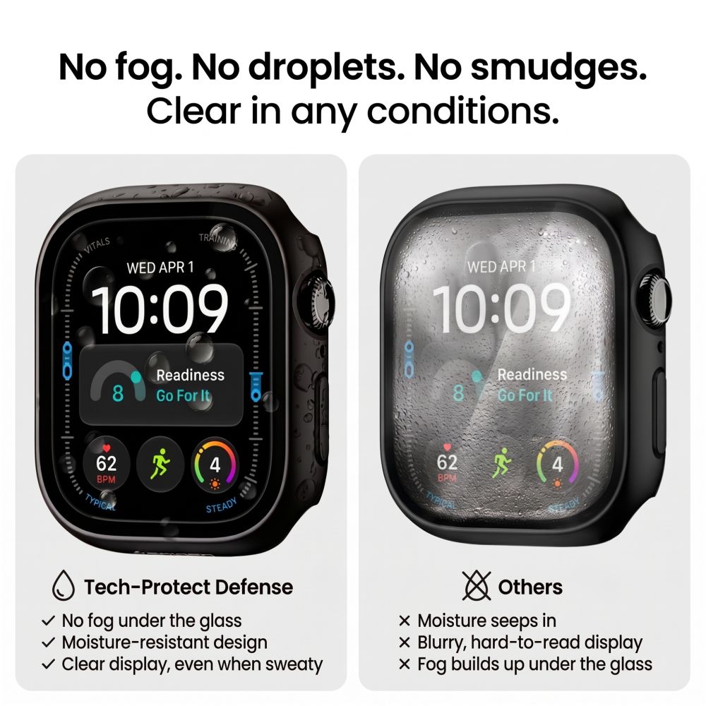 Laikrodžio dėklas Tech-Protect Defense Privacy Apple Watch 12 (42 mm) -- Apple Watch 12 (42 mm)