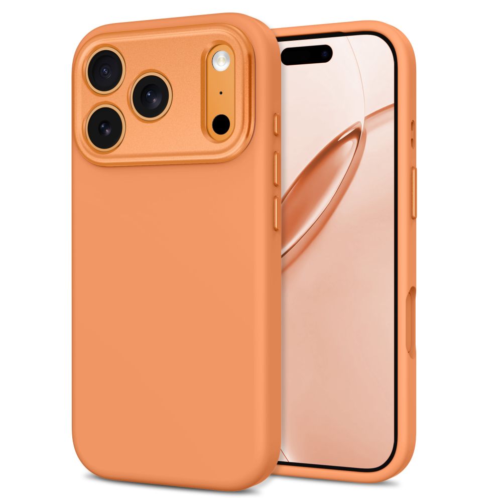 Dėklas Tech-Protect Uniq MagSafe iPhone 17 Pro / 18 Pro, oranžinis -- iPhone 17 Pro, iPhone 18 Pro