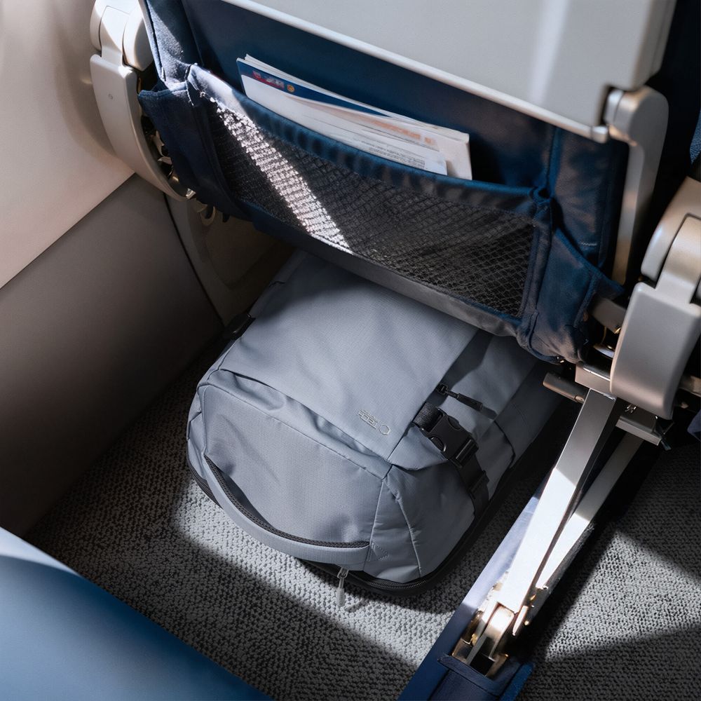 Kuprinė Tech-Protect Defender S70 24L, tinka Ryanair ir Wizz Air rankiniam bagažui, pilka --...