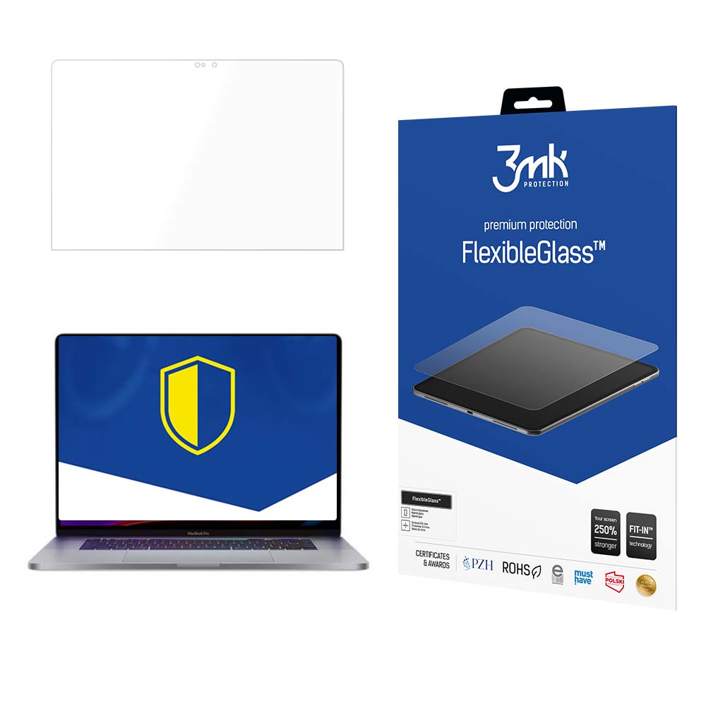 3mk FlexibleGlass™ hibridinis stiklas MacBook Pro 13" M1/M2 -- MacBook Pro 13" M1/M2