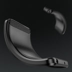 Anglies dėklas, skirtas Motorola Moto G Power 2023 lankstus silikoninis anglies dangtelis, juodas -- Motorola Moto G...