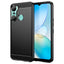 Carbon Case Infinix Hot 12 Pro lankstus silikoninis anglies dangtelis juodas -- Cell phone cases and covers