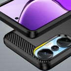 Carbon Case Infinix Hot 20S lankstus silikoninis anglies dangtelis juodas -- Cell phone cases and covers