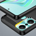 Anglies dėklas Infinix Hot 20 Play lankstus silikoninis anglies dangtelis juodas -- Cell phone cases and covers