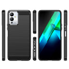 Carbon Case Infinix Note 12i lankstus silikoninis anglies dangtelis juodas -- Cell phone cases and covers