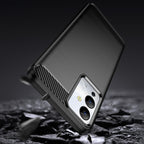 Carbon Case Infinix Note 12i lankstus silikoninis anglies dangtelis juodas -- Cell phone cases and covers