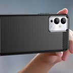 Carbon Case Infinix Note 12i lankstus silikoninis anglies dangtelis juodas -- Cell phone cases and covers