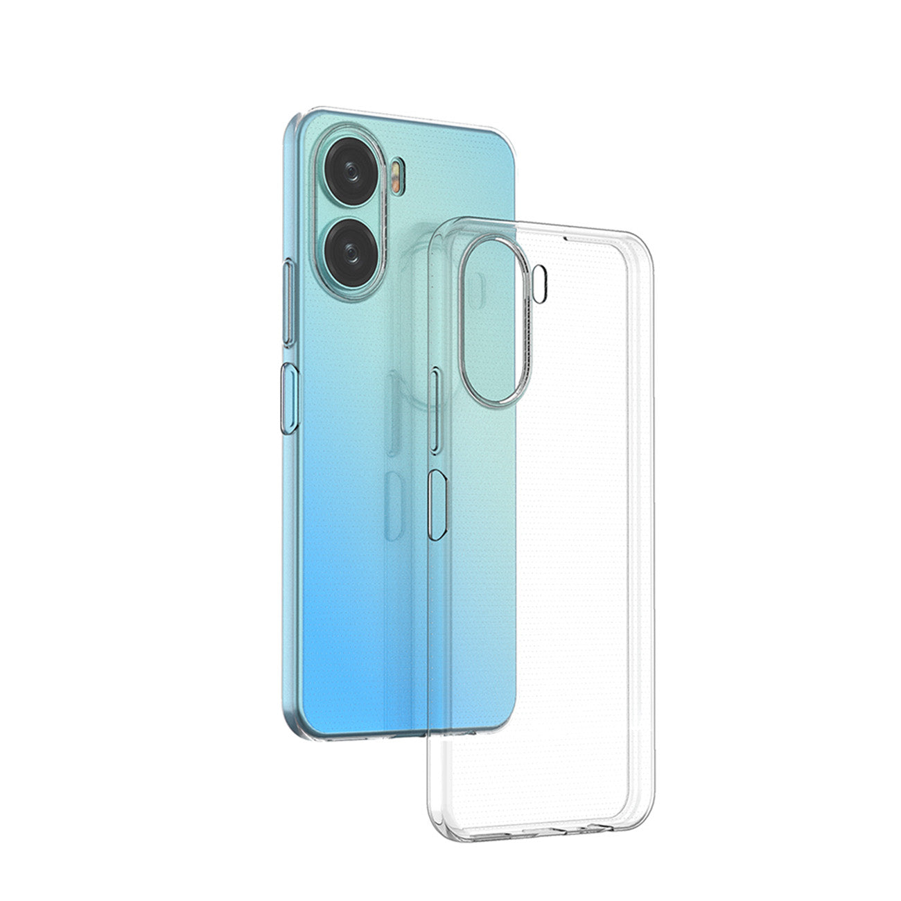 Ultra Clear 0.5mm dėklas, skirtas Vivo Y16 / Vivo Y02s plonas dangtelis skaidrus -- Vivo Y16 / Vivo Y02s