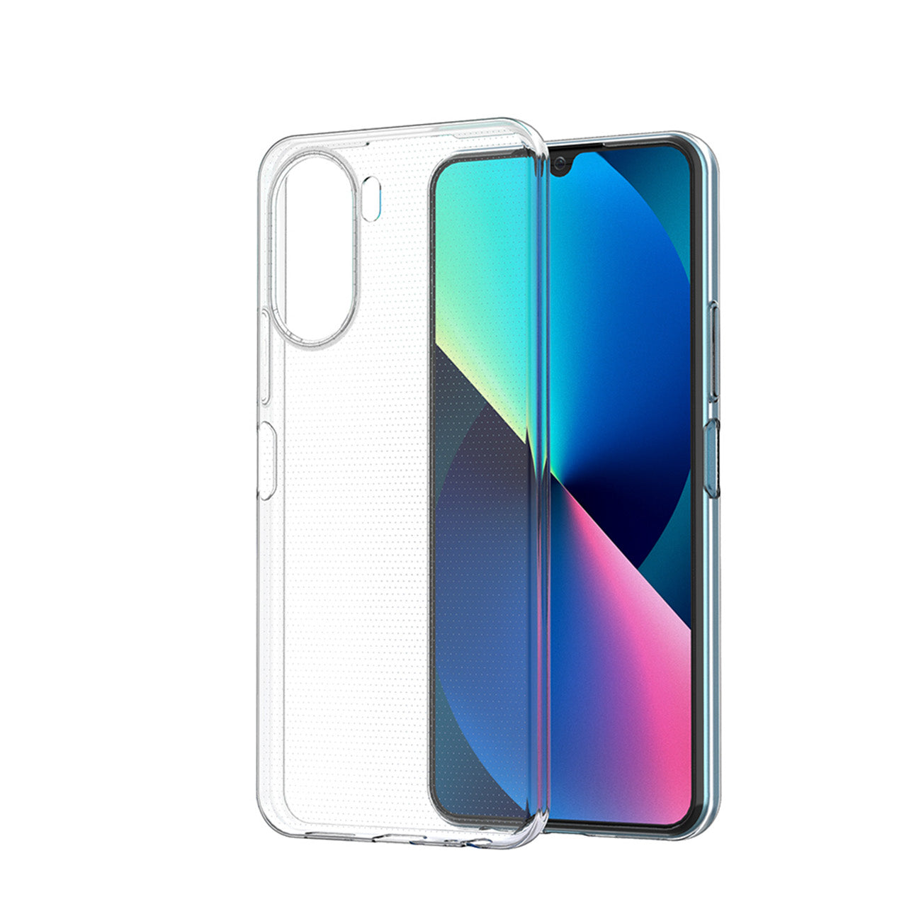 Ultra Clear 0.5mm dėklas, skirtas Vivo Y16 / Vivo Y02s plonas dangtelis skaidrus -- Vivo Y16 / Vivo Y02s