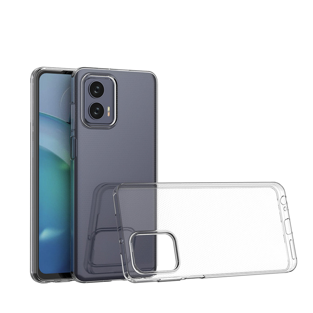 Ultra Clear 0.5mm dėklas, skirtas Motorola Moto G73 5G plonas dangtelis skaidrus -- Motorola Moto G73