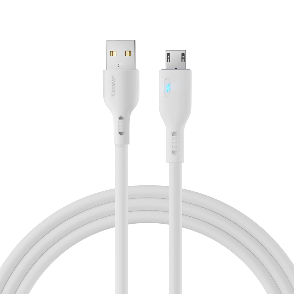 Joyroom Premium Series A13 USB-A / micro USB 2.4A laidas 2 m - baltas