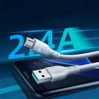 Joyroom Premium Series A13 USB-A / micro USB 2.4A laidas 2 m - baltas