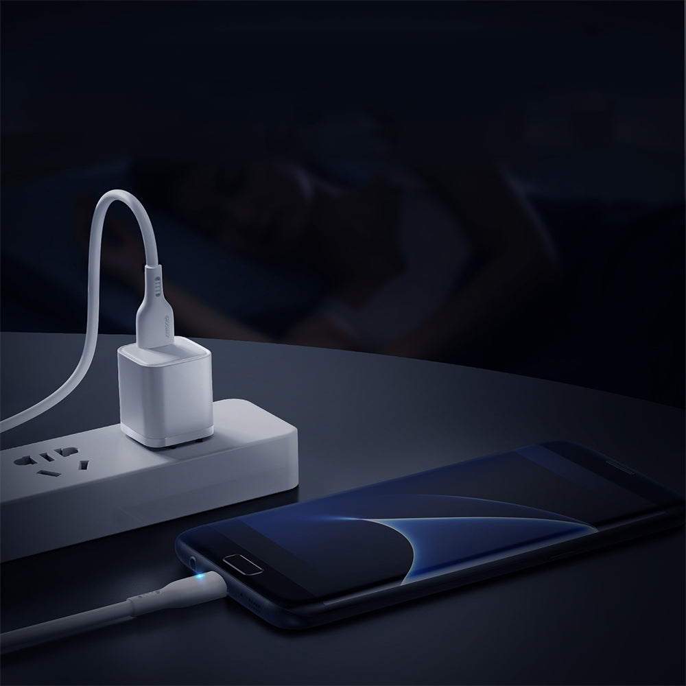Joyroom Premium Series A13 USB-A / micro USB 2.4A laidas 2 m - baltas