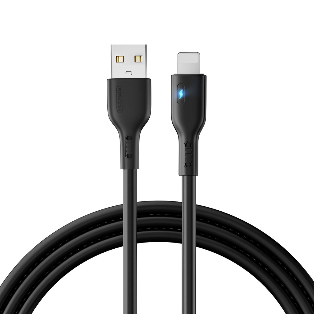 Joyroom Premium Series A13 USB-A / Lightning 2.4A laidas 2 m - juodas