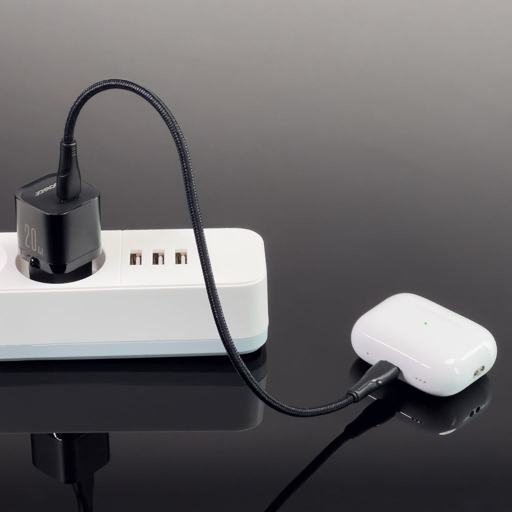 Joyroom mini USB-C 20W PD įkroviklis JR-TCF02, juodas